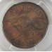 AUSTRALIA 1958 . ONE 1 PENNY . PROOF . PCGS PR64